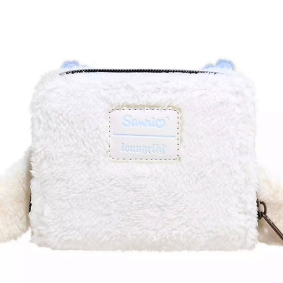 SANRIO CINNAMONROLL PLUSH LOUNGEFLY WALLET NWT - Picture 2 of 4